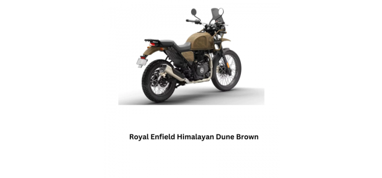 Royal Enfield Himalayan Dune Brown